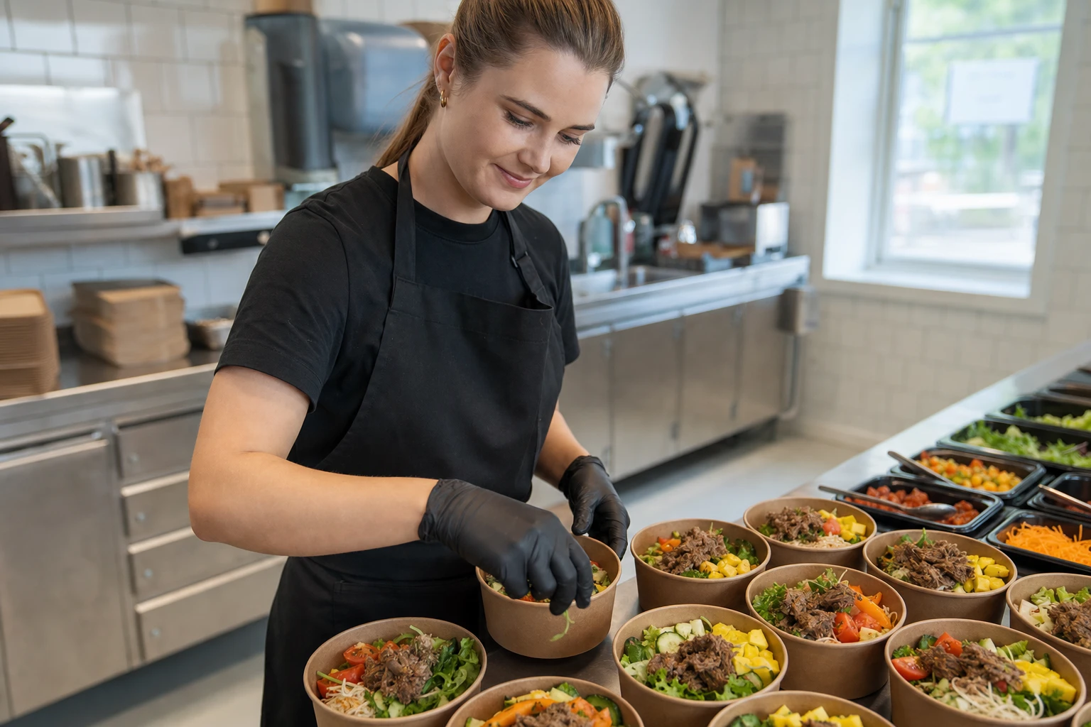 Må man være mange ansatte for å få det til å fungere?